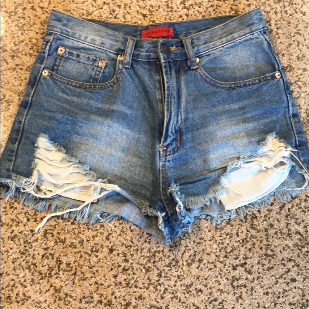 Jean shorts size small